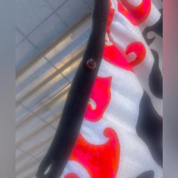 SOLD!! 💸💸Vintage psychedelic wrap skirt - Picture 7 of 10